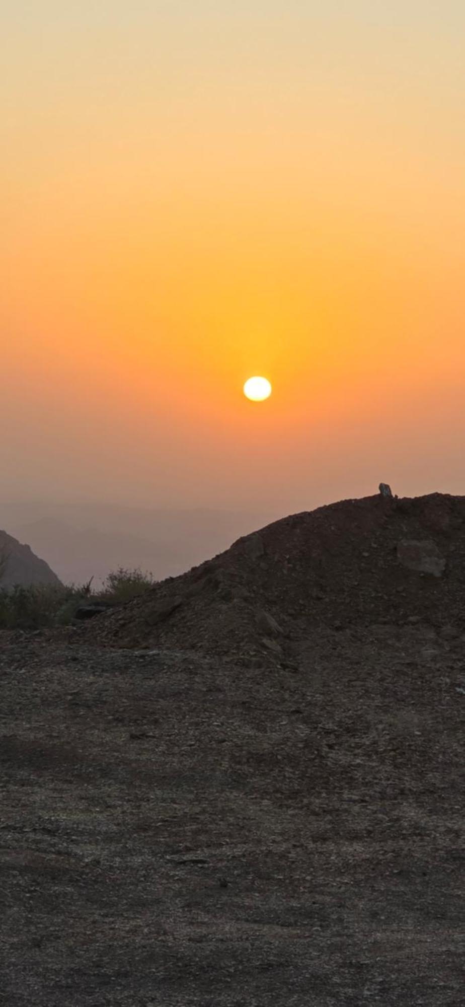 Villa Sunset View Hill Jabal Shams Misfāh Exterior foto